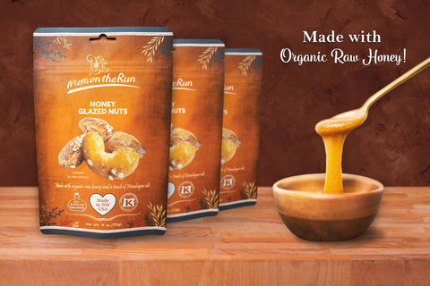 Nuts On The Run - Honey Glazed Nuts