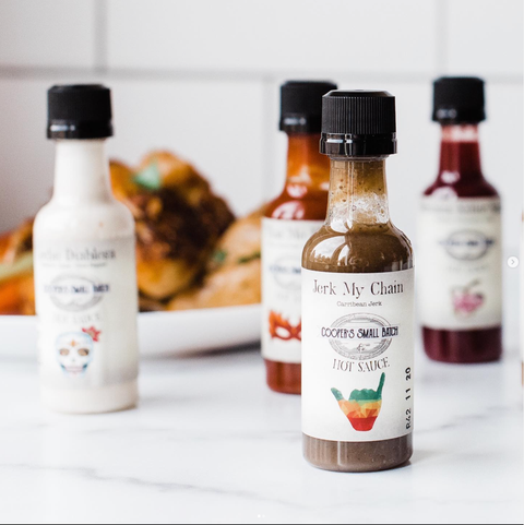 Cooper's Small Batch Hot Sauce - Sauxy Six Sampler