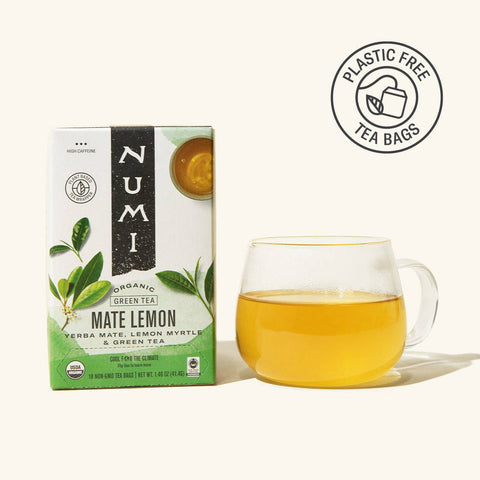 Numi Tea - Mate Lemon (6 18-count boxes)