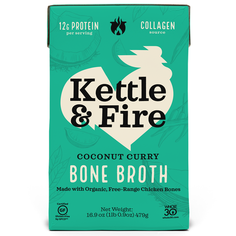Kettle & Fire - Coconut Curry Keto Bone Broth 16.9oz