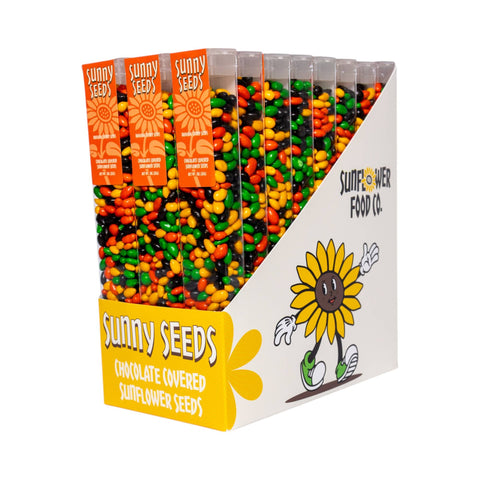 Sunflower Food Company - Original, multi colored Sunny Seeds®, in 3 oz tubes.