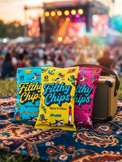 Filthy Chips - Signature Avocado Oil Kettle Chips, Lil Heat Lil Sweet - 2oz