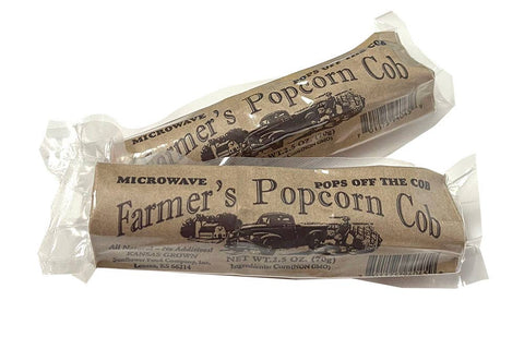 Sunflower Food Company - Farmer's Popcorn basket 48 units--Pops off the cob!!!!