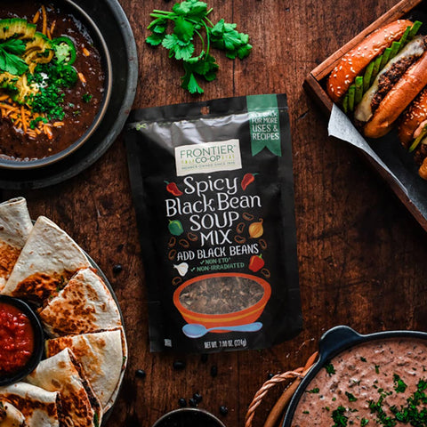 Frontier Co-op - Spicy Black Bean Soup Mix (Just Add Black Beans) Non-ETO
