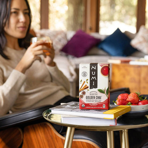 Numi Tea - Golden Chai™ (6 18-count boxes)