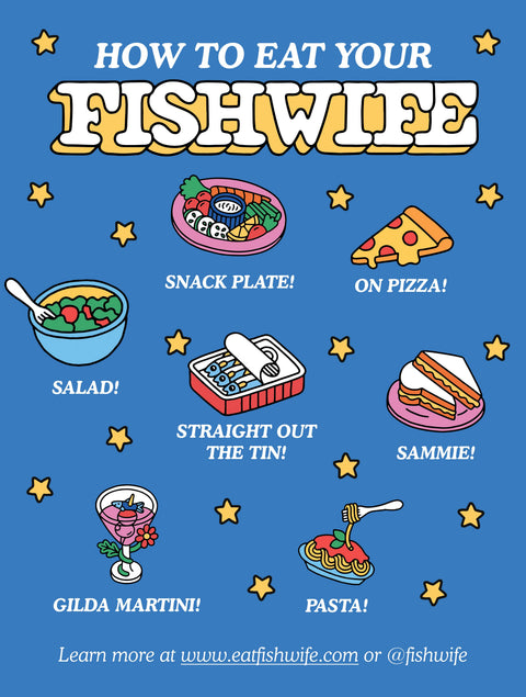 Fishwife - Table Tent