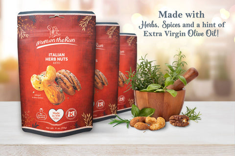 Nuts On The Run - Italian Herb Nuts