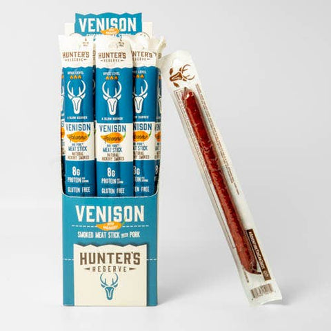 Hunter's Reserve - Venison Habanero Meat Sticks - 24 Pack