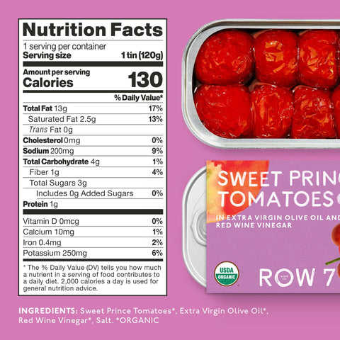 Row 7 - Sweet Prince Tomato Tin