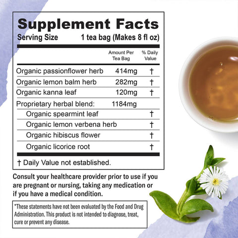 Numi Tea - De-Stress (6 18-count boxes)