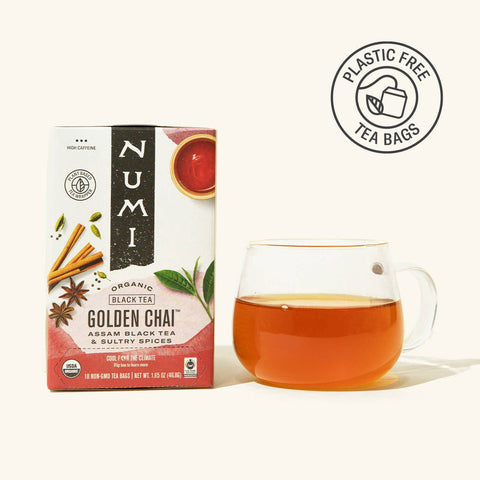 Numi Tea - Golden Chai™ (6 18-count boxes)