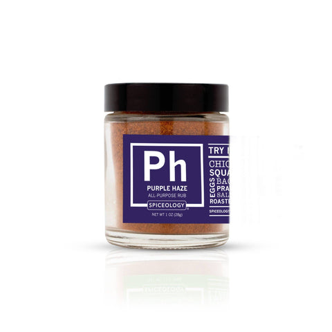 Spiceology - Purple Haze Rub | Glass Jar