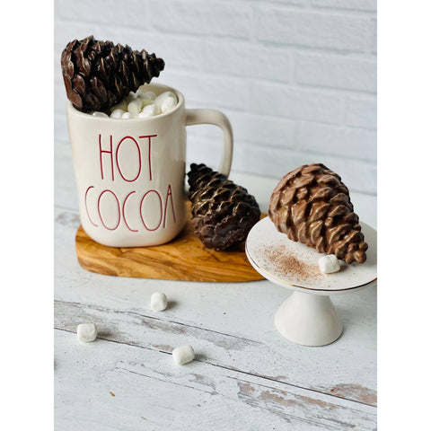 Chocolates Unlimited by Denise - Pine Cone Hot Cocoa Bombs