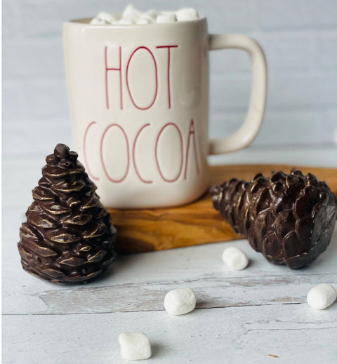 Chocolates Unlimited by Denise - Pine Cone Hot Cocoa Bombs