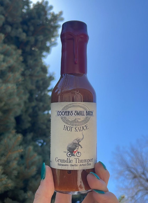 Cooper's Small Batch Hot Sauce - Grundle Thumper Habanero Hot Sauce