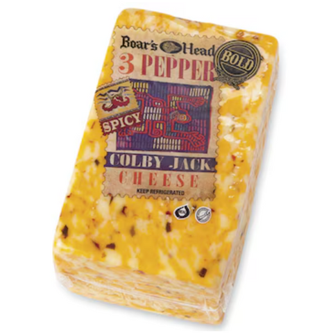 Boar's Head Bold 3 Pepper Colby Jack Cheese