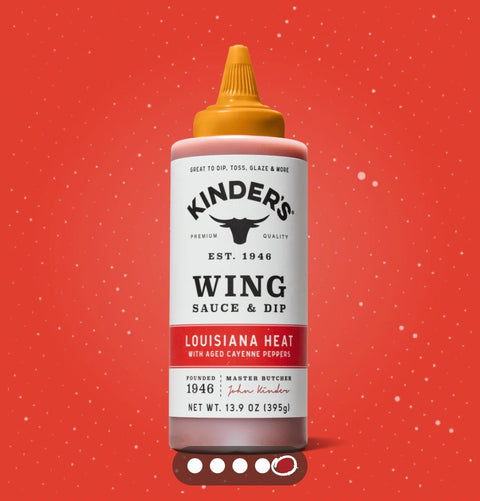 Kinder's Sauces & Seasonings - Louisiana Hot