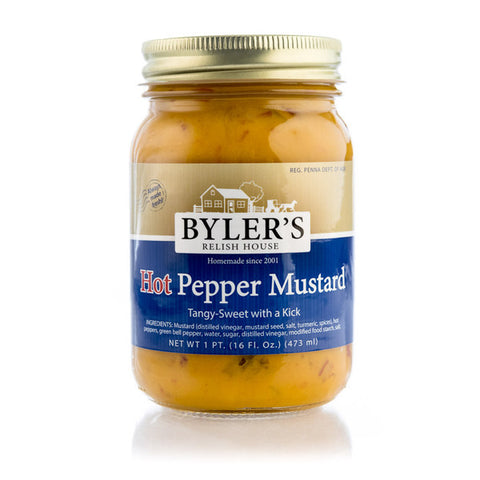 Bylers Hot Pepper Mustard