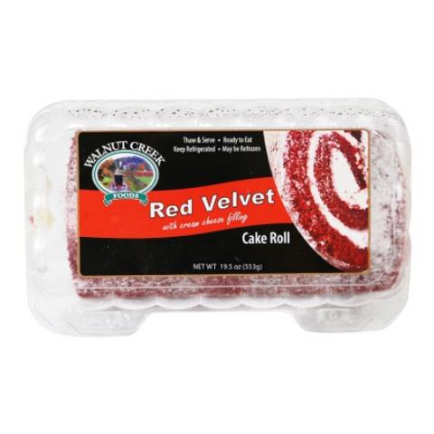 Walnut Creek Red Velvet Cake Roll