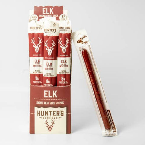 Hunter's Reserve - Elk Meat Sticks - 24 Pack