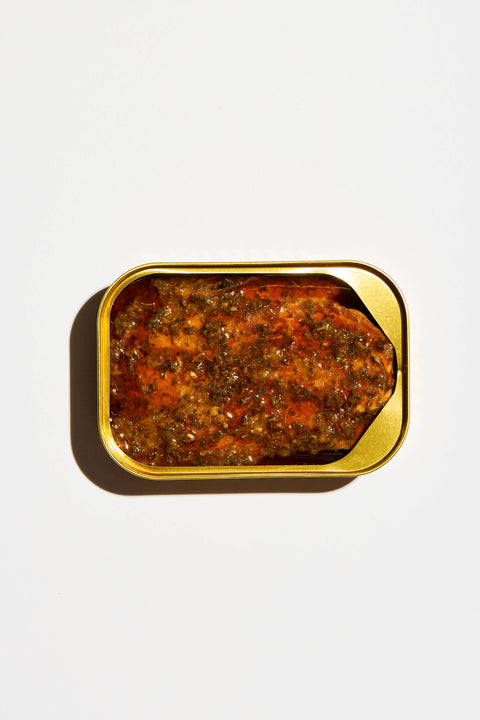 Fishwife - Smoked Rainbow Trout with Red Chimichurri