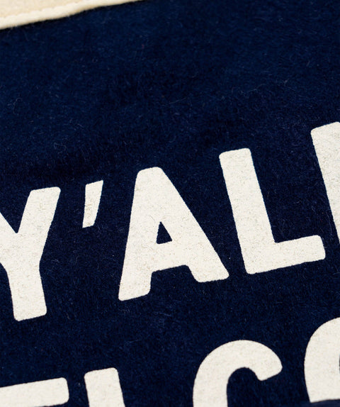 Oxford Pennant - All Y'all Are Welcome Camp Flag • Tate Farms x Oxford Pennant