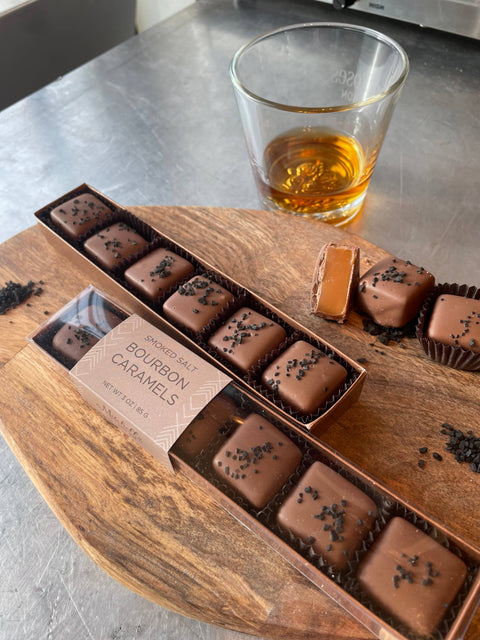 Mitchell's Fine Chocolates - Milk Chocolate Smoked Salt Bourbon Caramels