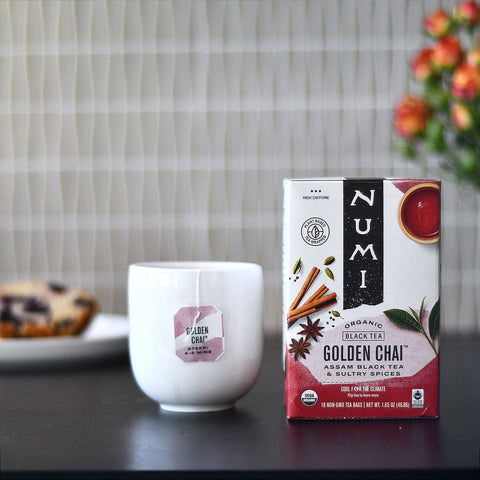 Numi Tea - Golden Chai™ (6 18-count boxes)