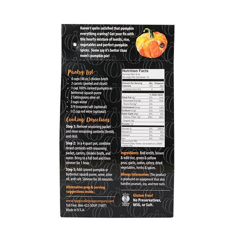 Happy Valley Soup Company - Harvest Lentil Soup