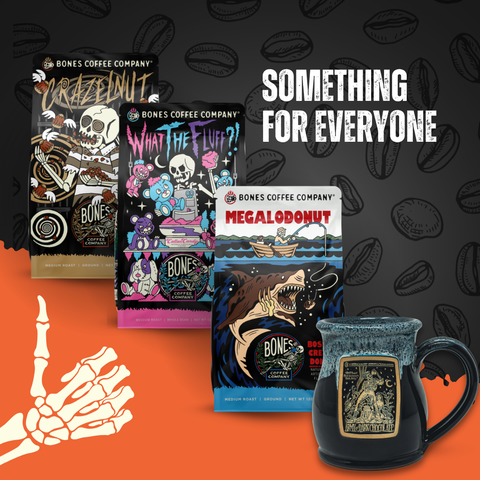 Bones Coffee Company - Jacked O Lantern Coffee | 12oz | Whole Bean & Ground