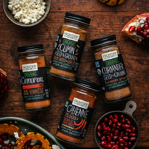 Frontier Co-op - Ground Cumin Seed, Organic, Kosher, Non Irradiated, 1.76 Oz
