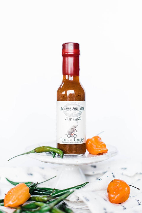 Cooper's Small Batch Hot Sauce - Grundle Thumper Habanero Hot Sauce