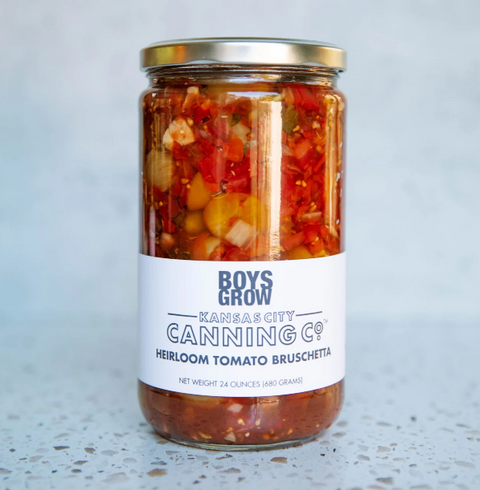 Kansas City Canning Co. Heirloom Tomato Bruschetta