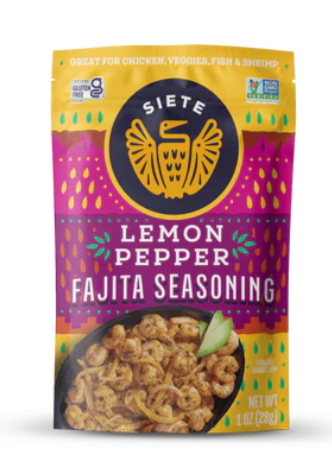 Siete Lemon Pepper Fajita Seasoning